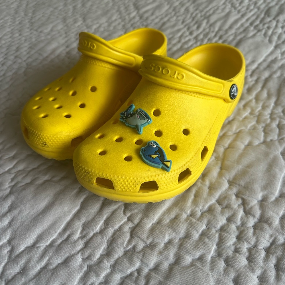 CROCS Kids Shoes - Bright Yellow